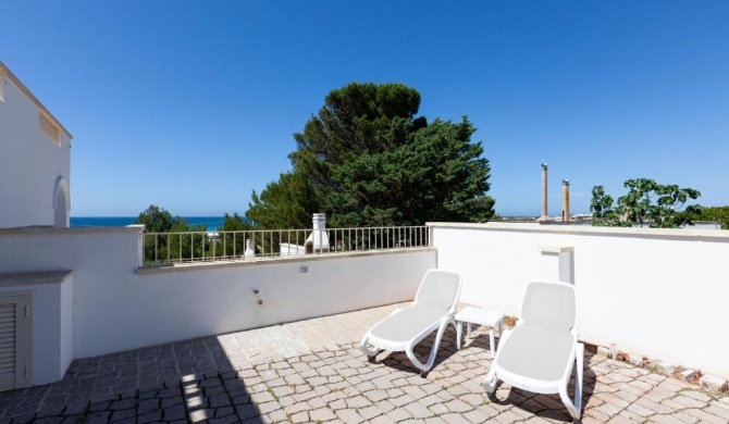 Dimora vista mare spiaggia Pescoluse m613