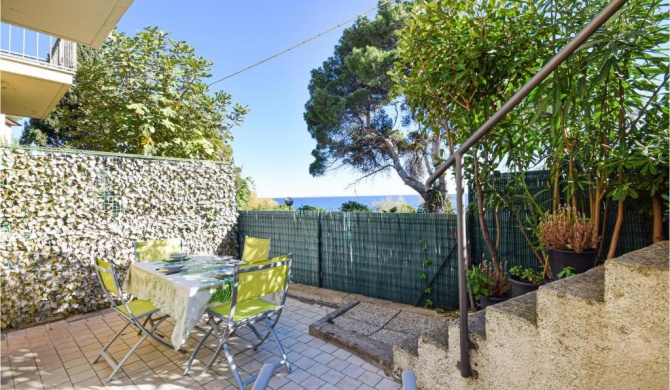 Nice apartment in Piani-Ciapin with 1 Bedrooms and WiFi